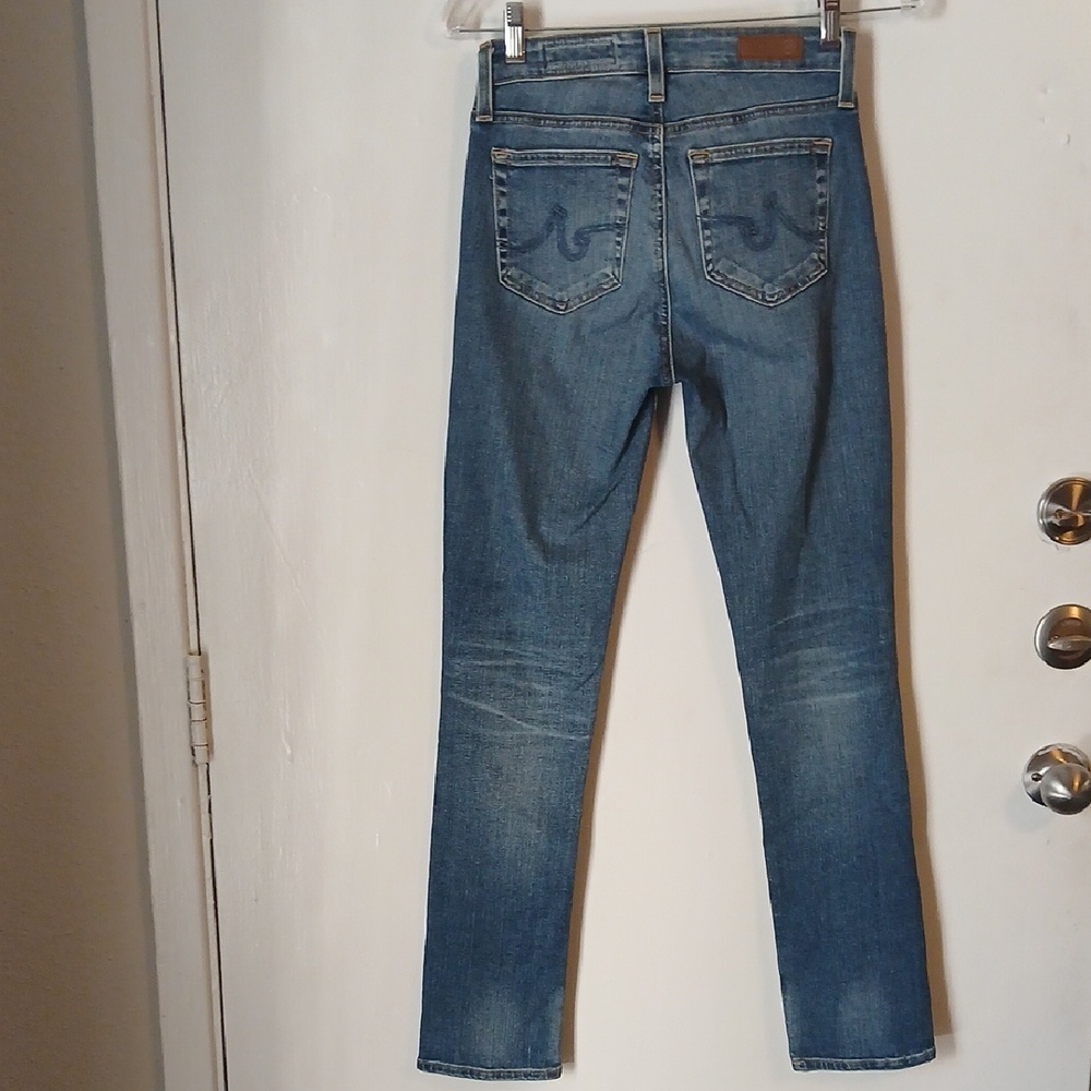 AG Adriano Goldschmied Women's Skinny Jeans - Blue - Picture 5 of 9